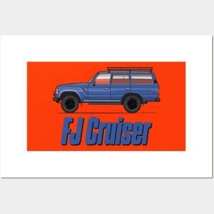 Cruiser-Medium Blue Posters and Art